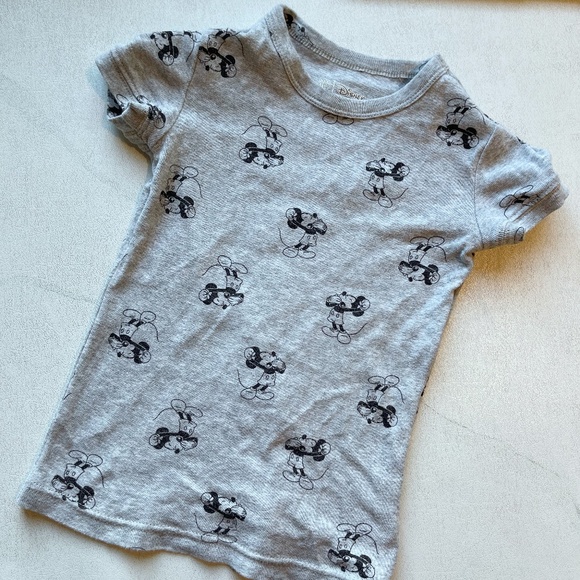 Disney Mickey Mouse 100% Organic Cotton PJ Set 5Y - Picture 2 of 6